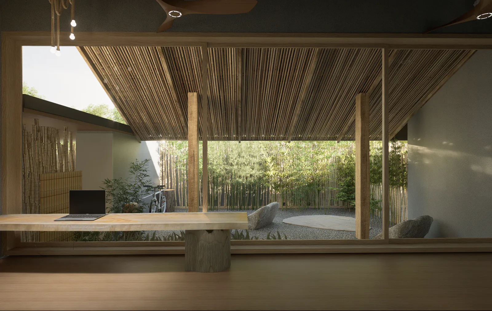 PF801 design development render, view 2