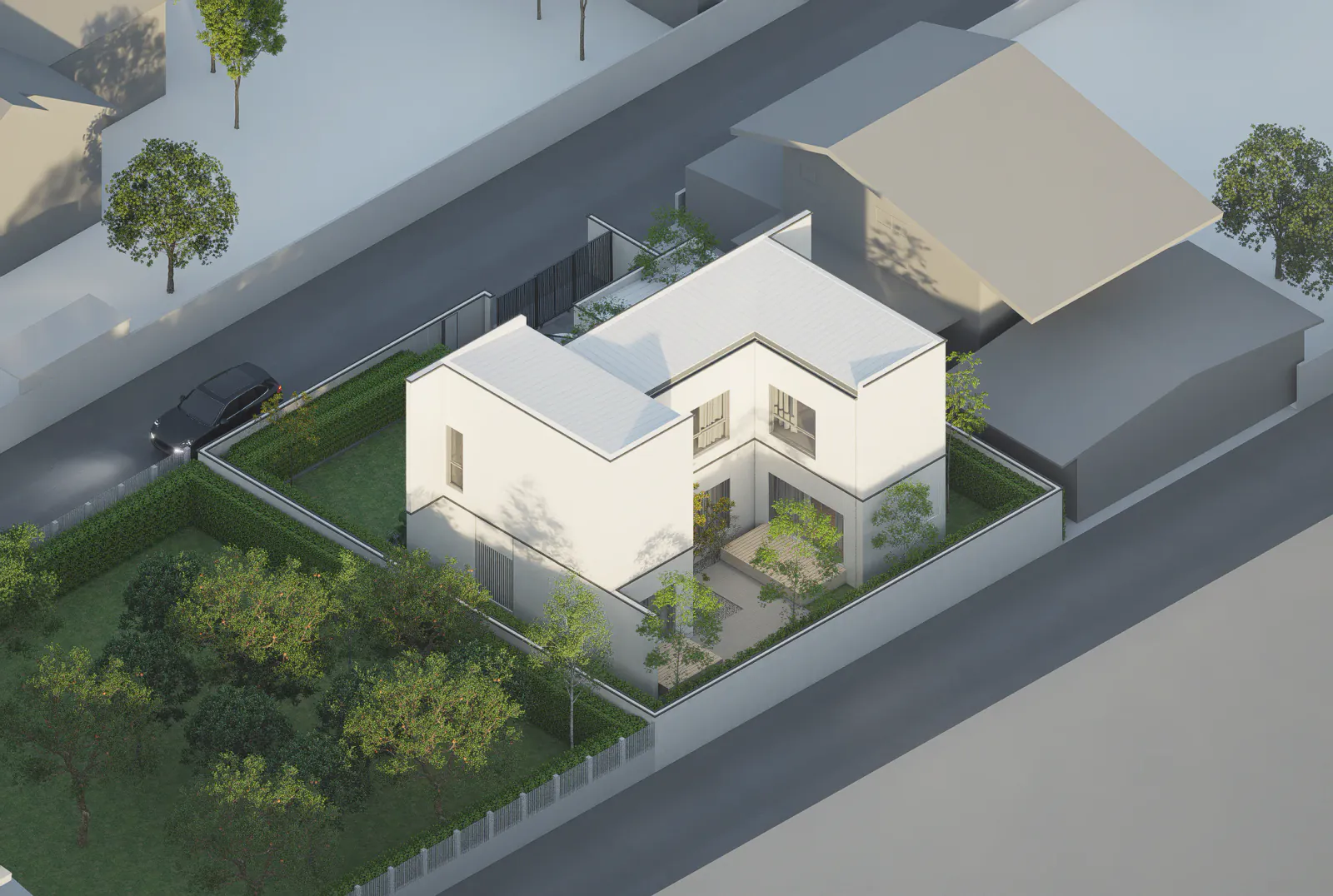 PF802 design development render, view 3